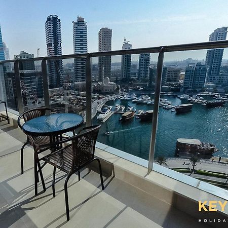 Sophisticated One Bedroom With Full Marina View Dubai Luaran gambar