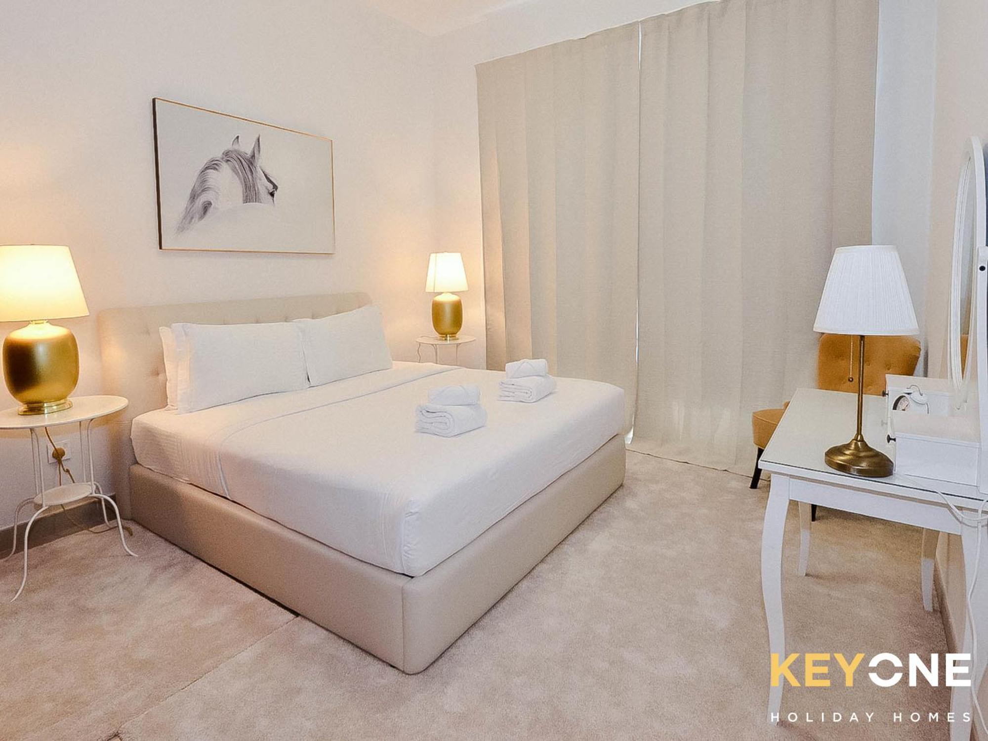 Sophisticated One Bedroom With Full Marina View Dubai Luaran gambar