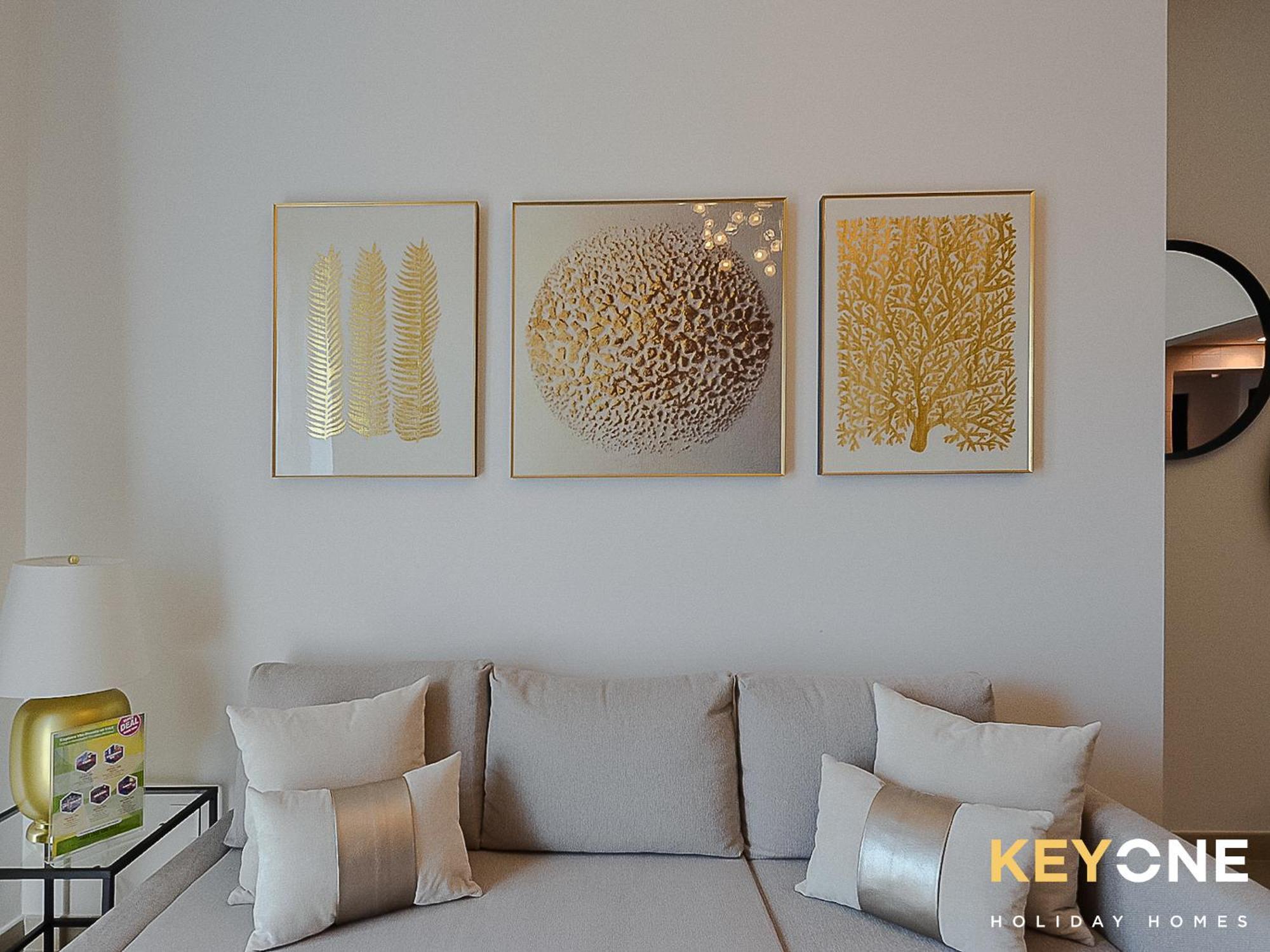 Sophisticated One Bedroom With Full Marina View Dubai Luaran gambar