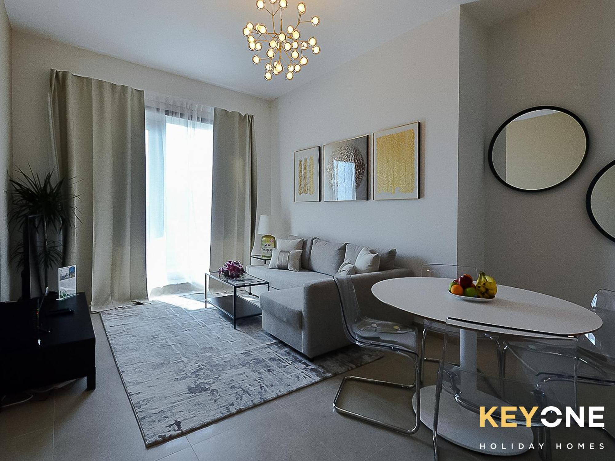 Sophisticated One Bedroom With Full Marina View Dubai Luaran gambar
