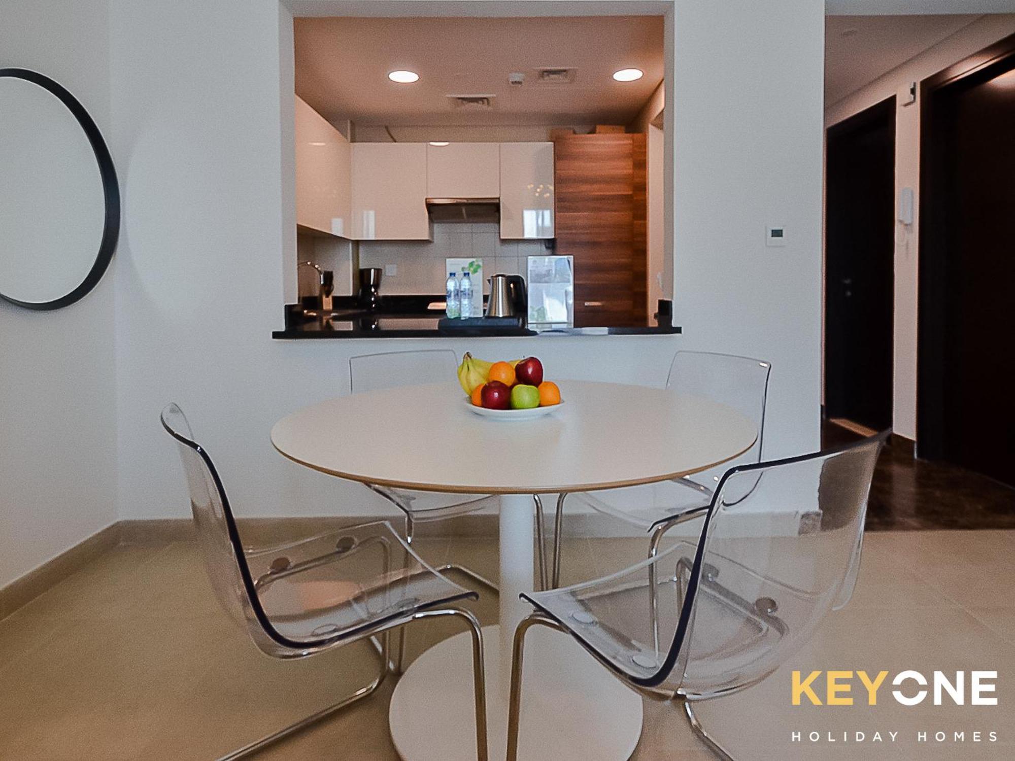 Sophisticated One Bedroom With Full Marina View Dubai Luaran gambar