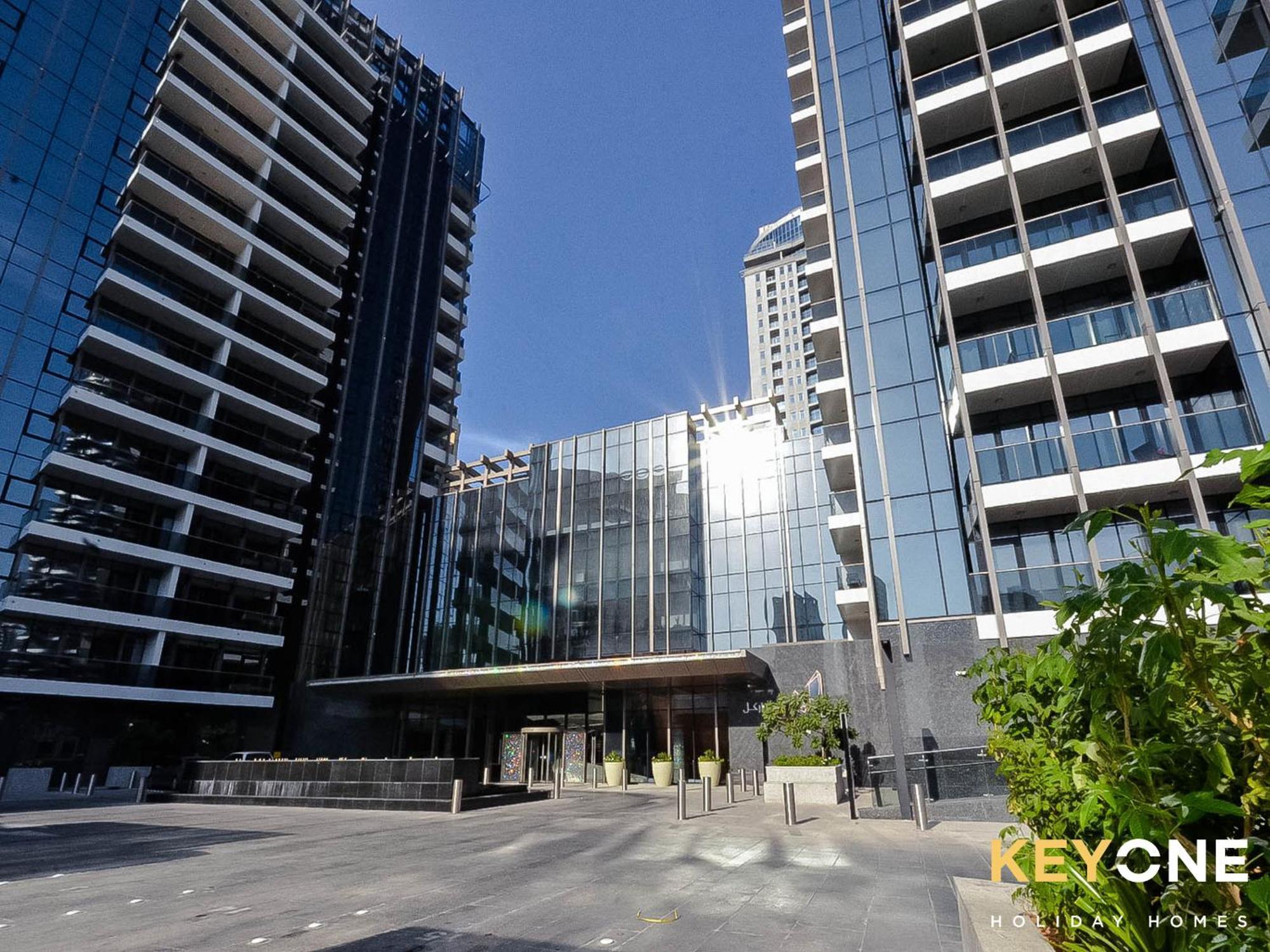 Sophisticated One Bedroom With Full Marina View Dubai Luaran gambar