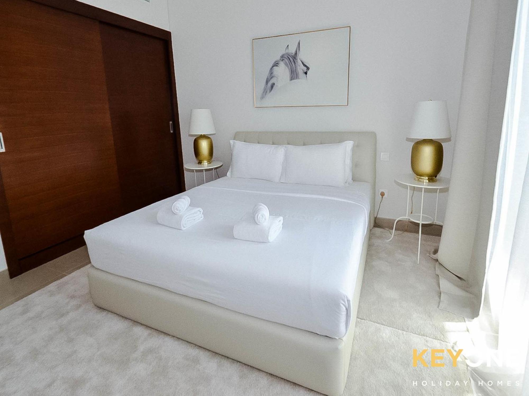Sophisticated One Bedroom With Full Marina View Dubai Luaran gambar